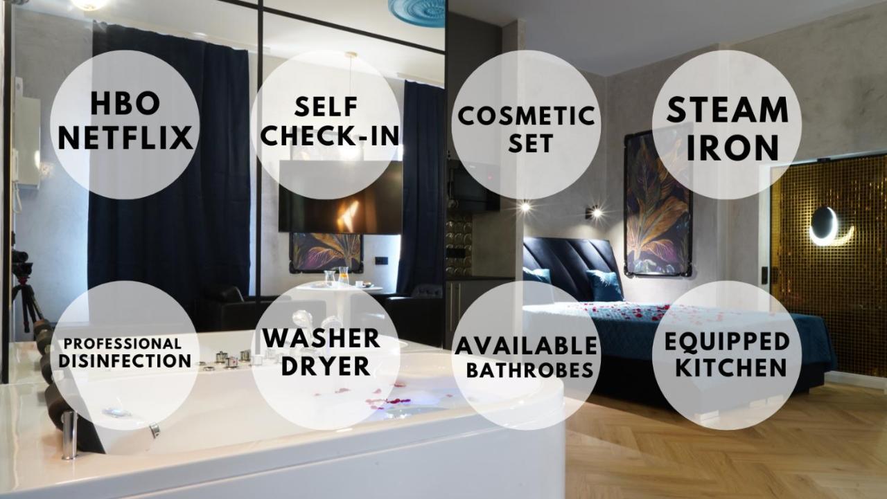Apartament Z Jacuzzi W Sercu Krakowa Dış mekan fotoğraf